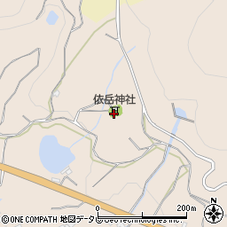 依岳神社周辺の地図