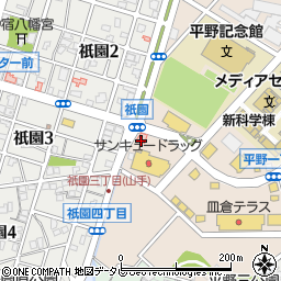 益田内科クリニック周辺の地図