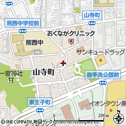 福岡県北九州市八幡西区山寺町5-5周辺の地図