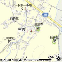 福岡県遠賀郡岡垣町三吉821周辺の地図