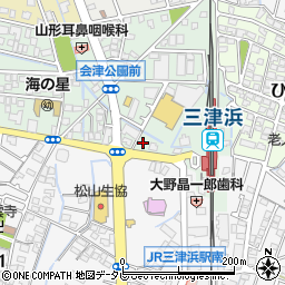 愛媛県松山市会津町1-12周辺の地図
