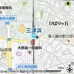 愛媛県松山市会津町1-25周辺の地図