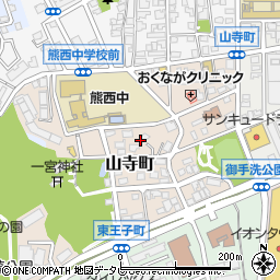 福岡県北九州市八幡西区山寺町5周辺の地図