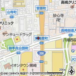 ＡＯＫＩ八幡黒崎店周辺の地図