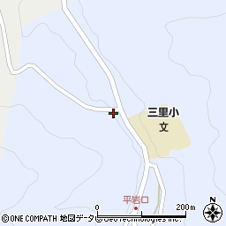 和歌山県田辺市本宮町大居1686周辺の地図