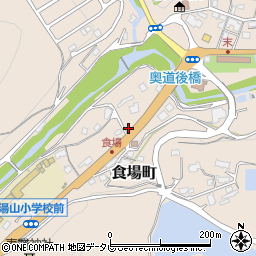 愛媛県松山市食場町周辺の地図