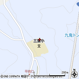 和歌山県田辺市本宮町大居1635周辺の地図