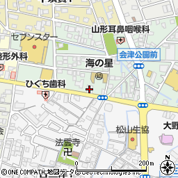 松山市農協三津支所周辺の地図