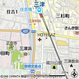 サーパス三津駅南周辺の地図
