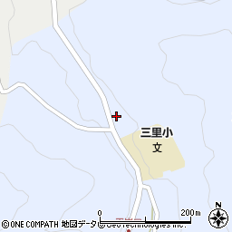 和歌山県田辺市本宮町大居1693周辺の地図
