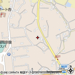 福岡県宗像市田野1256周辺の地図