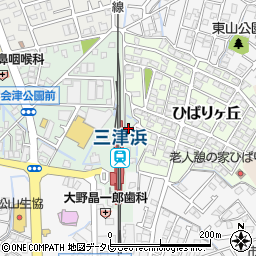 愛媛県松山市会津町1-20周辺の地図