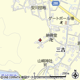 福岡県遠賀郡岡垣町三吉690-1周辺の地図