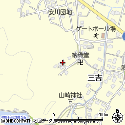 福岡県遠賀郡岡垣町三吉690-1周辺の地図