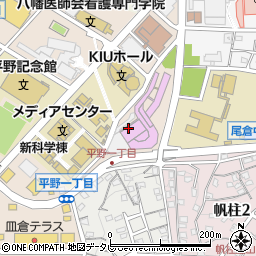北九州市立響ホール　リハーサル室周辺の地図