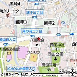 筑邦銀行黒崎支店 ＡＴＭ周辺の地図