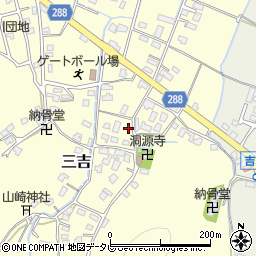 福岡県遠賀郡岡垣町三吉832周辺の地図