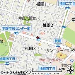 祗園アパート周辺の地図