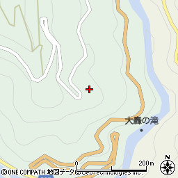 徳島県那賀郡那賀町沢谷杉ノ尾周辺の地図