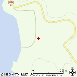 山口県大島郡周防大島町外入伊崎周辺の地図