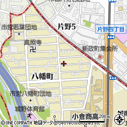 白新社クリーニング店周辺の地図