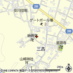 福岡県遠賀郡岡垣町三吉726-1周辺の地図