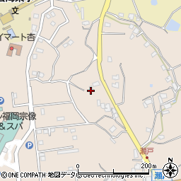 福岡県宗像市田野1259周辺の地図