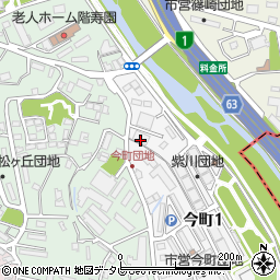 福岡大洋工芸北九州営業所周辺の地図
