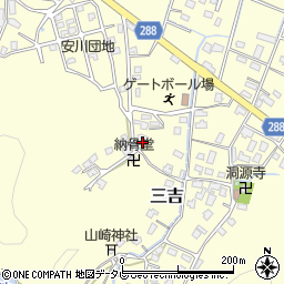 福岡県遠賀郡岡垣町三吉726周辺の地図
