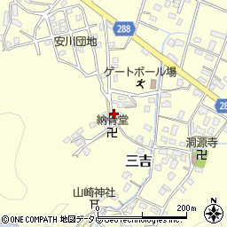福岡県遠賀郡岡垣町三吉726-2周辺の地図