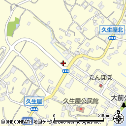 ローソン熊野久生屋町店周辺の地図