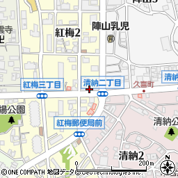 カギの十八番・金庫　八幡・黒崎受付周辺の地図