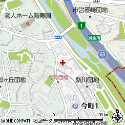 九州日東精工北九州営業所周辺の地図