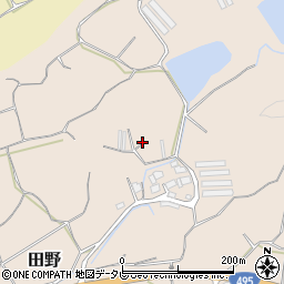 福岡県宗像市田野1667周辺の地図