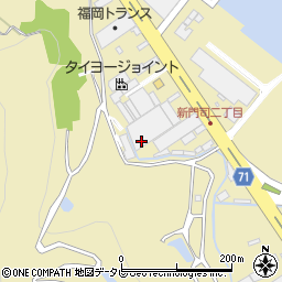福岡トランス株式会社　国際物流部周辺の地図