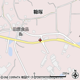 福岡県遠賀郡岡垣町糠塚336周辺の地図