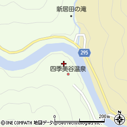 徳島県那賀郡那賀町横谷夏切周辺の地図