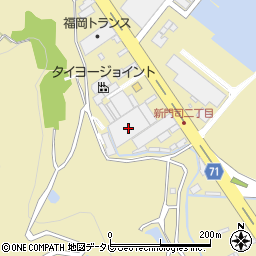 福岡トランス周辺の地図