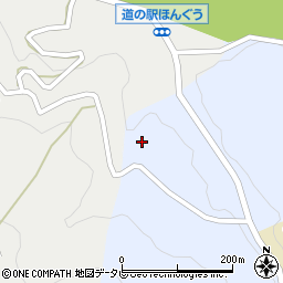 和歌山県田辺市本宮町大居1755周辺の地図
