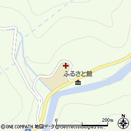 愛媛県新居浜市別子山周辺の地図