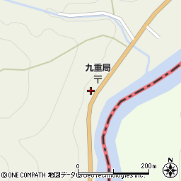 和歌山県新宮市熊野川町九重284周辺の地図