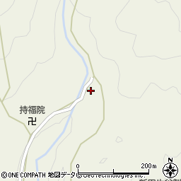 徳島県那賀町（那賀郡）中山（えんぶち）周辺の地図