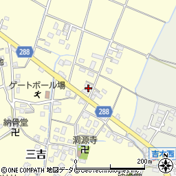 福岡県遠賀郡岡垣町三吉230周辺の地図