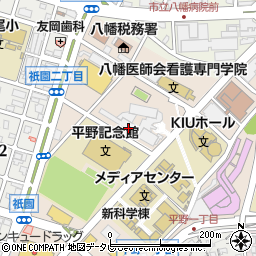 国際協力機構九州国際センター周辺の地図