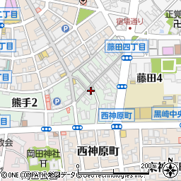 田中造花店周辺の地図