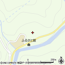 愛媛県新居浜市別子山保土野周辺の地図