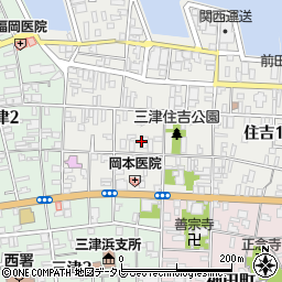 金光教三津浜教会周辺の地図