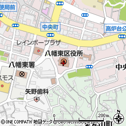 〒805-0000 福岡県北九州市八幡東区（以下に掲載がない場合）の地図