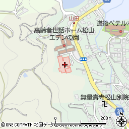 松山ベテル病院周辺の地図
