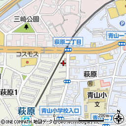 八幡萩原郵便局 ＡＴＭ周辺の地図